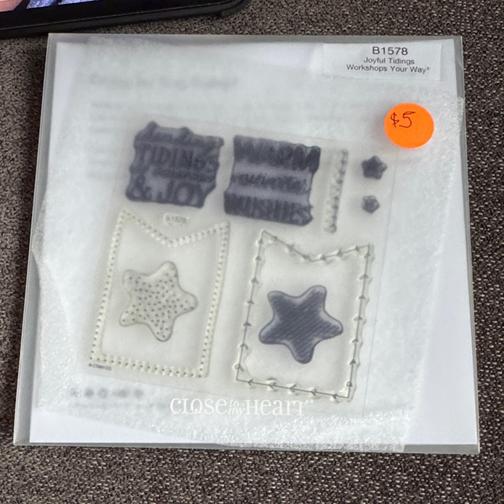 Close to My Heart Home Design Stamps - Gray